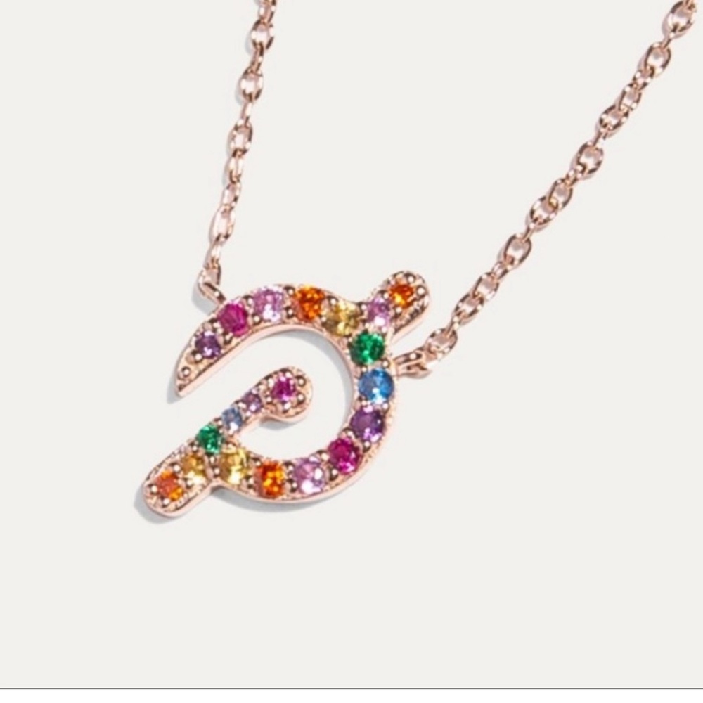 Peloton x J. LUU Pride Necklace New